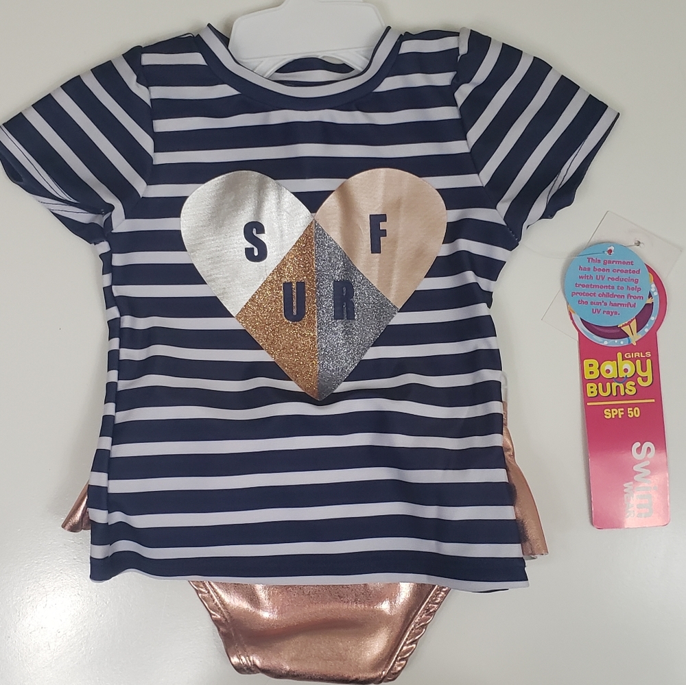 Baby Buns Surf Swim Wear 12 Months